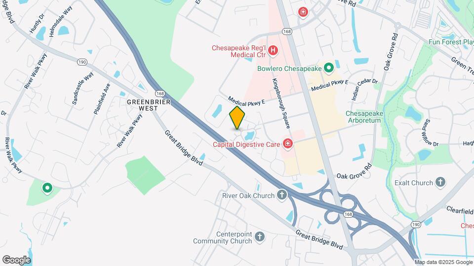 400 Camberley Way Map and Location Details