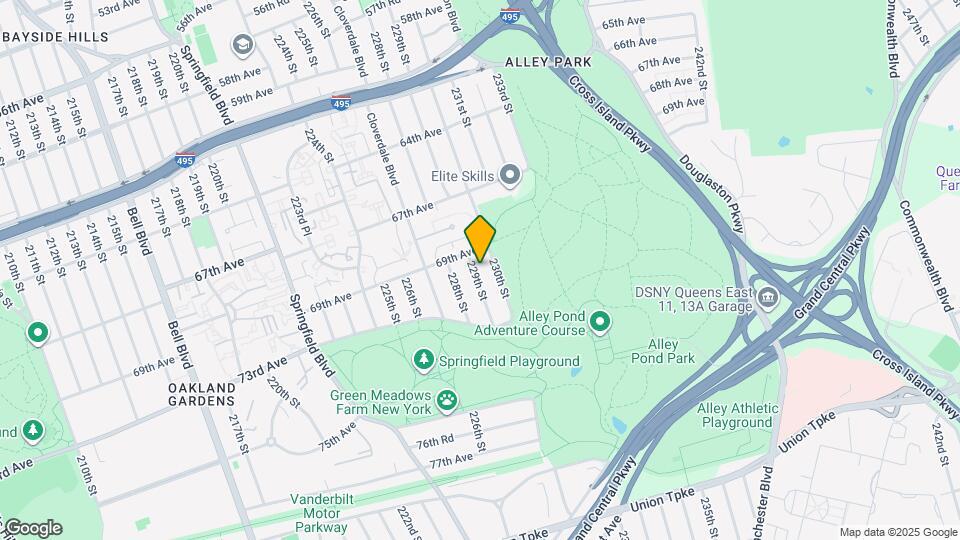 69-21 229th St Map and Location Details