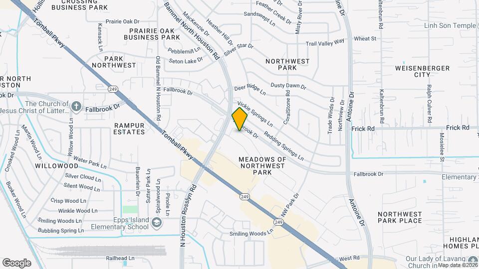 10223 Revelstoke Dr Map and Location Details