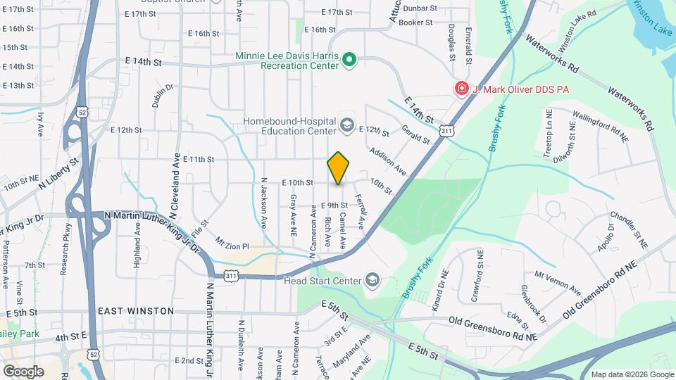 918 Camel Ave Map and Location Details