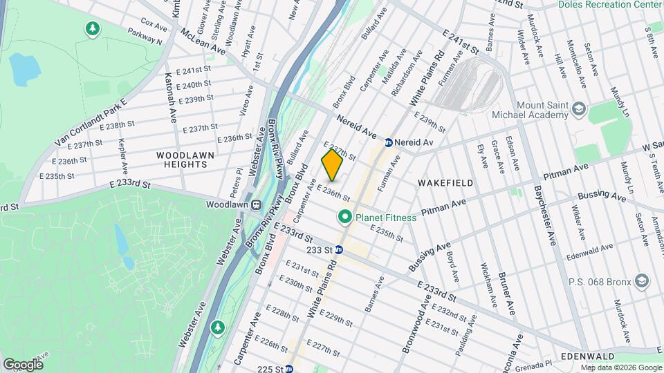 4306 Matilda Ave Map and Location Details