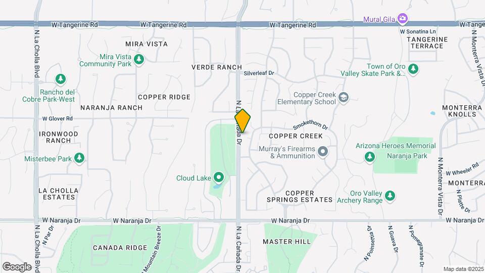 1390 W Copper Creek Plz Map and Location Details