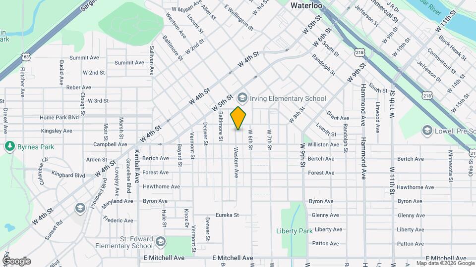 817 Western Ave Mapa y Detalles de la Ubicación