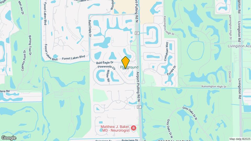 600 Misty Pines Cir-Unit -F-204 Map and Location Details