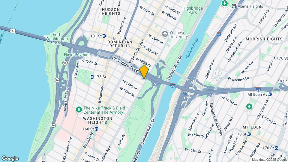 2374 Amsterdam Ave Mapa y Detalles de la Ubicación