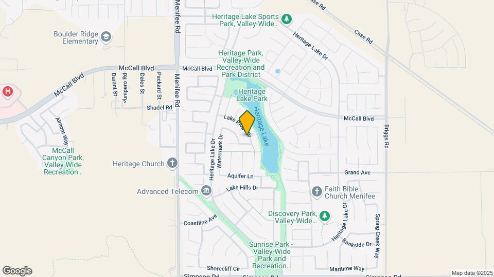 27829 Lake Ridge Dr Map and Location Details