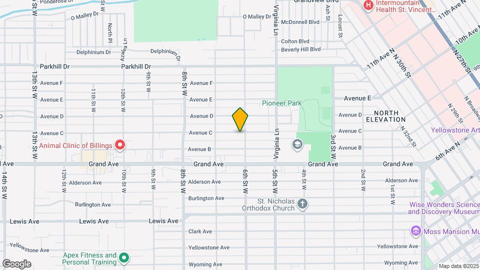 606 Avenue C Map and Location Details