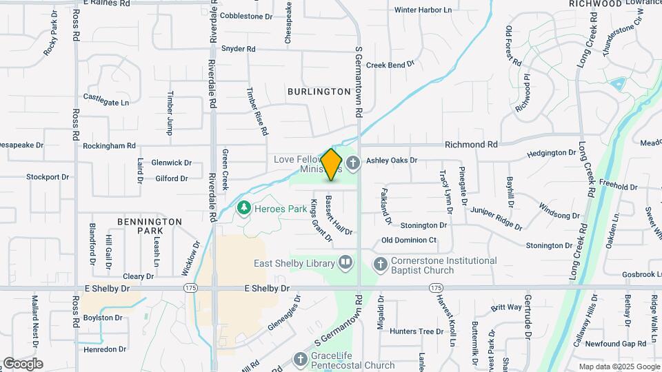 7172 Market Square Dr Map and Location Details