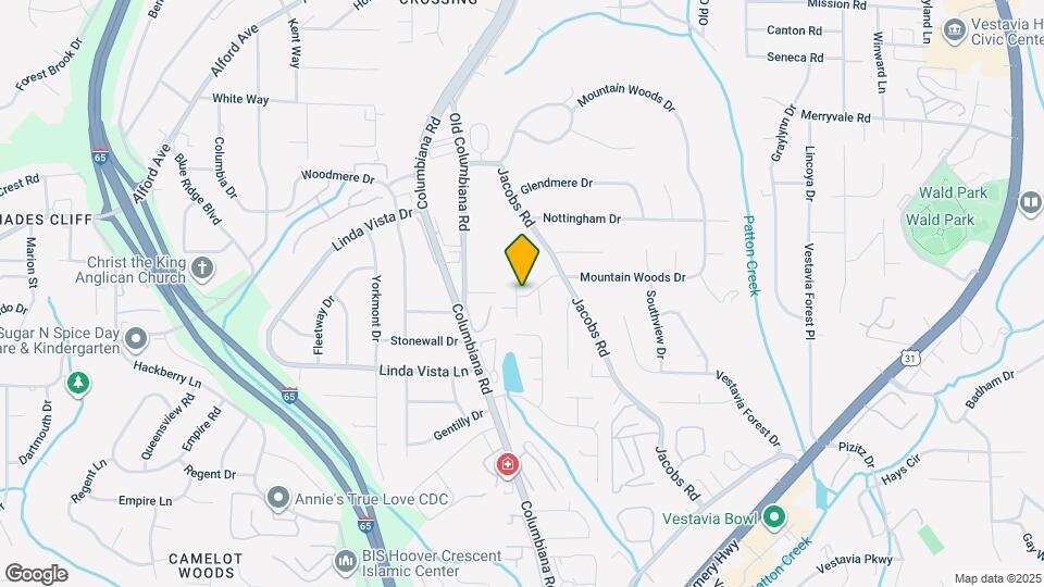 134 Woodbury Dr Map and Location Details