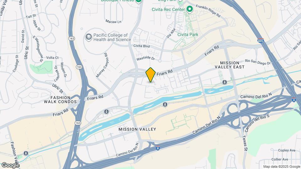 7954 Mission Center Ct Map and Location Details