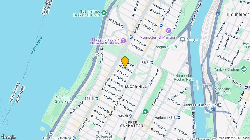 522 W 152nd St Map and Location Details