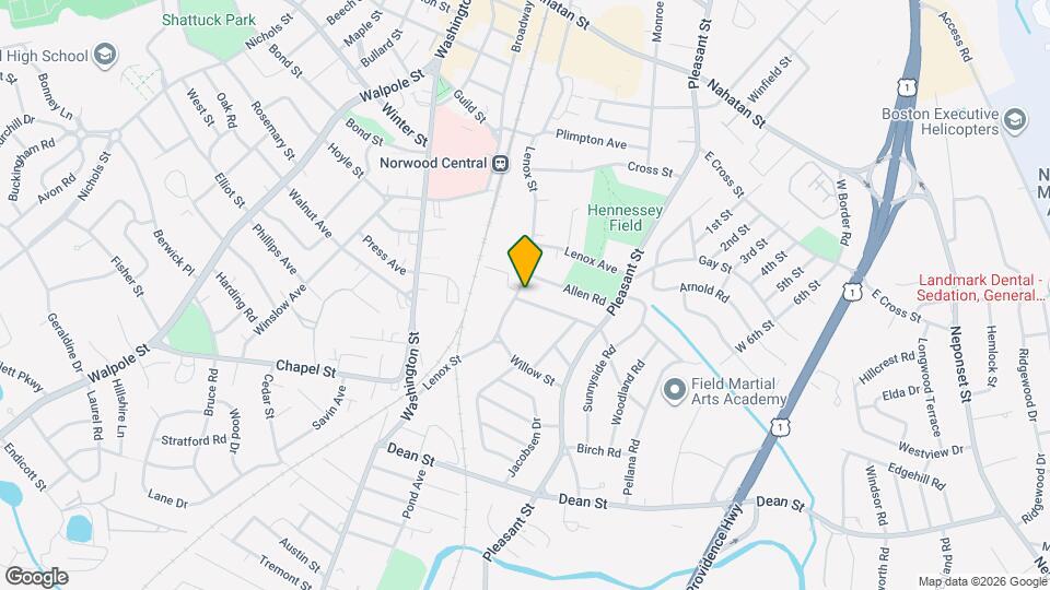 294 Lenox St Map and Location Details