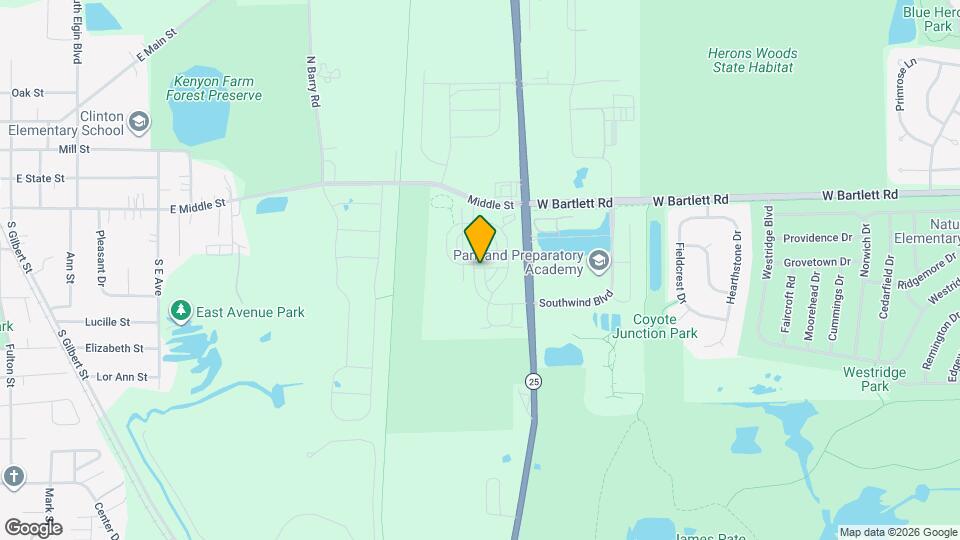 2360 Southwind Blvd Map and Location Details