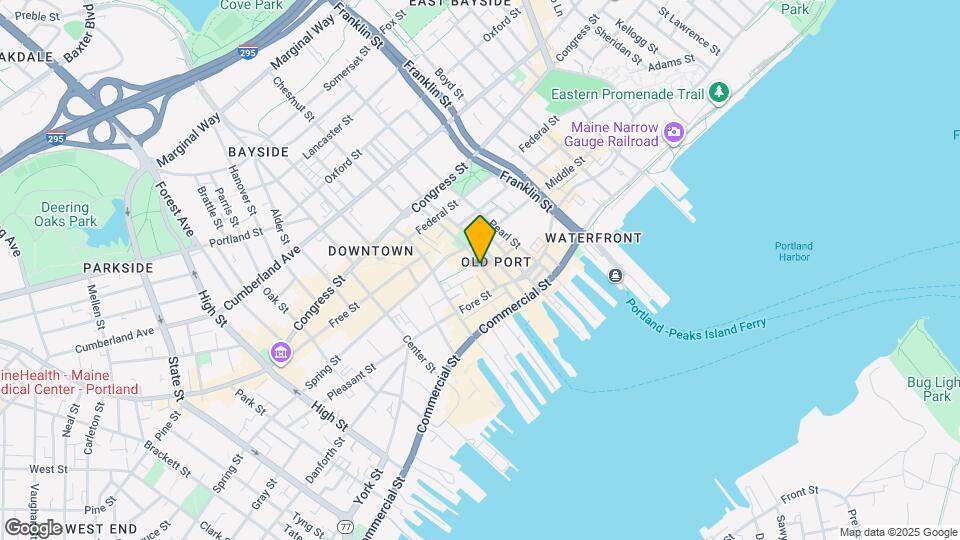 34 Exchange St Map and Location Details