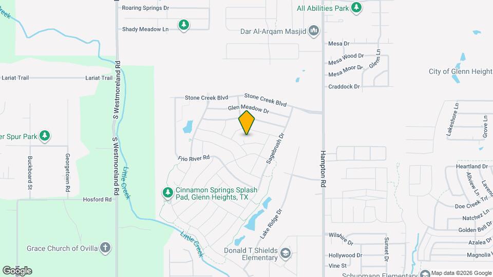 317 Meandering Way Ct Map and Location Details