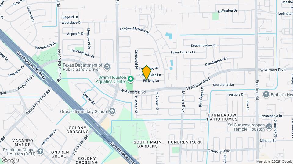8231 Furlong Ln Map and Location Details