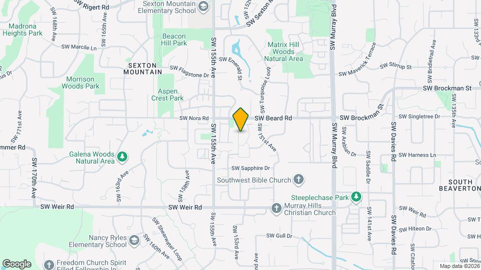 9398 SW 153rd Ave Mapa y Detalles de la Ubicación