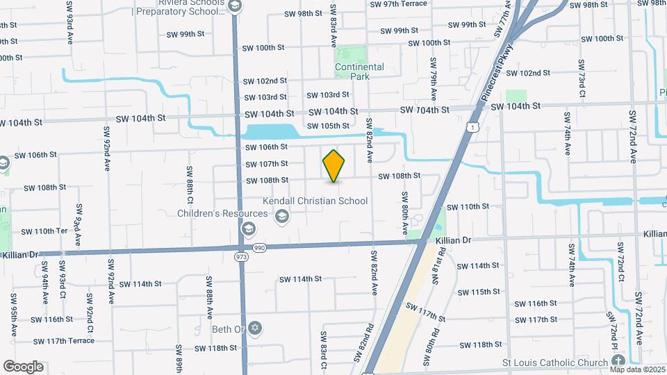 10890 SW 83rd Ave, Unit 404 Map and Location Details