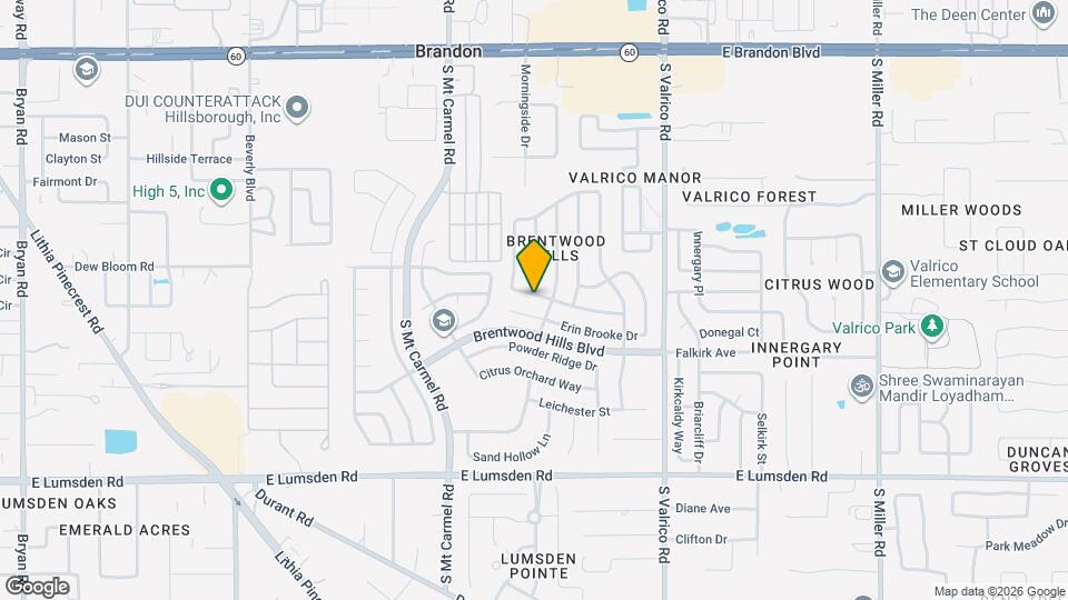 407 Sand Ridge Dr Map and Location Details