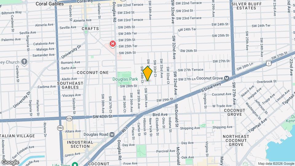 2786 SW 34th Ave Map and Location Details