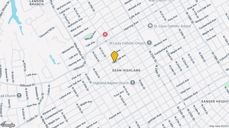 3016 Live Oak Ave Map and Location Details