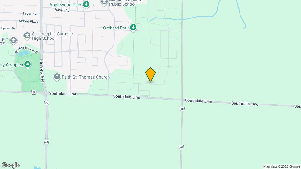 107 Cortland Terrace Map and Location Details