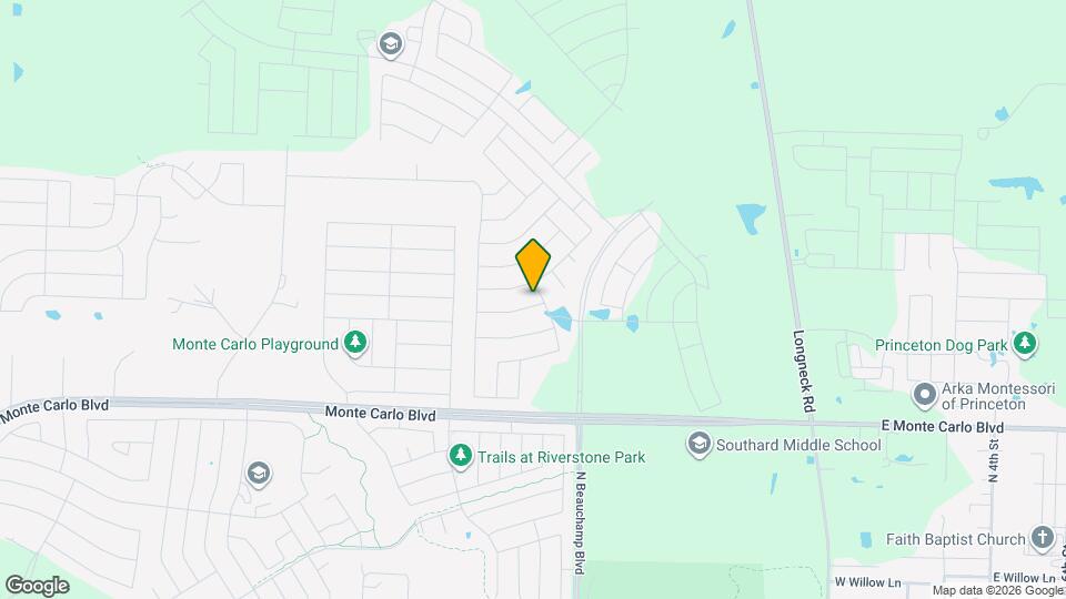 802 Egret St Map and Location Details