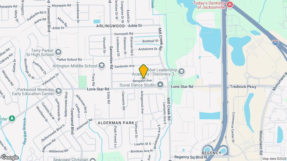 8526 Bengalin Ave Map and Location Details