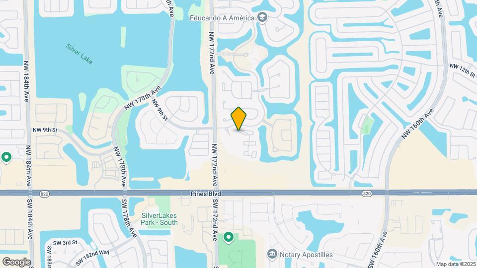 858 NW 170th Terrace Map and Location Details