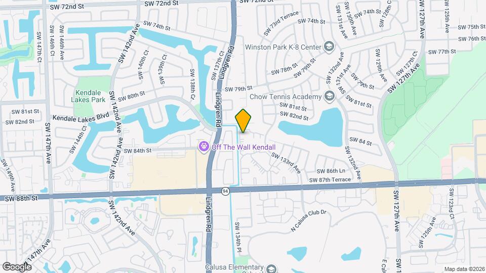 8400 SW 133rd Avenue Rd, Unit #209 Mapa y Detalles de la Ubicación