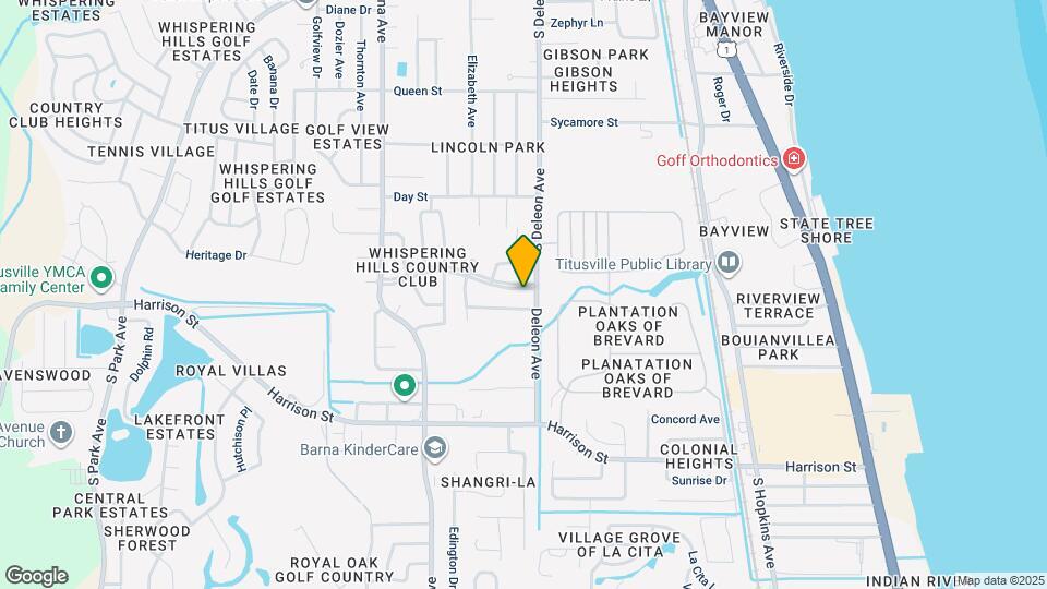 1035 Country Club Blvd Map and Location Details