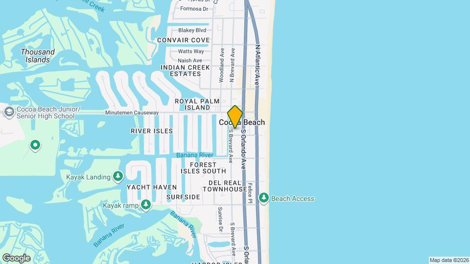 79 S Brevard Ave Map and Location Details