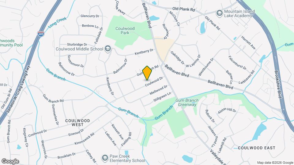 160 Coulwood Dr Map and Location Details