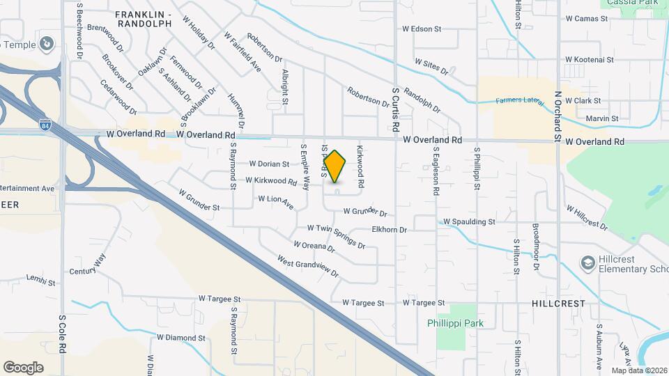 6030 Kirkwood Cir Map and Location Details