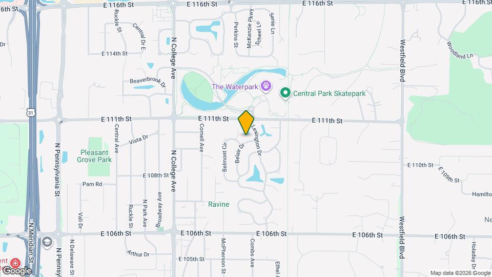 10838 Belair Dr Map and Location Details