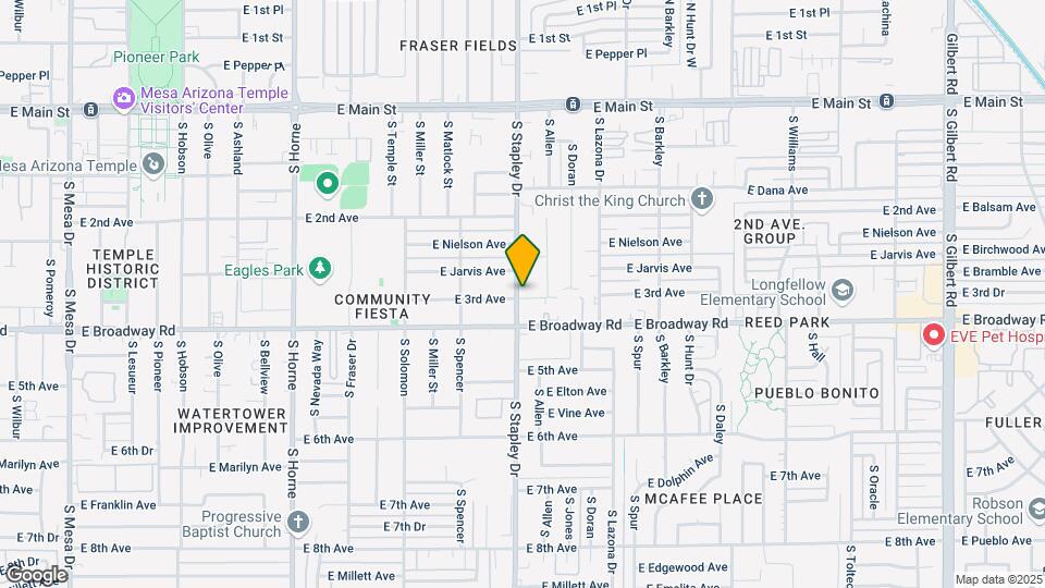 325 S Stapley Dr-Unit -101 Map and Location Details