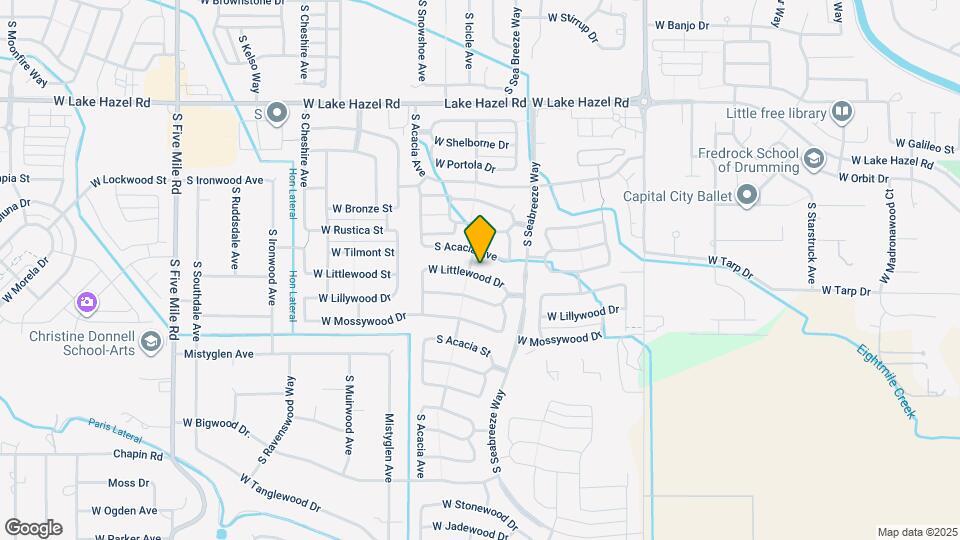 9562 W Littlewood Dr Map and Location Details