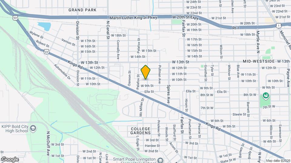 1920 Mc Millan St Map and Location Details