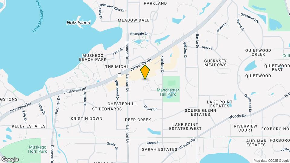 Lake Ridge Condominium Map and Location Details