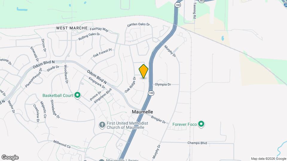 122 Pin Oak Cove Map and Location Details