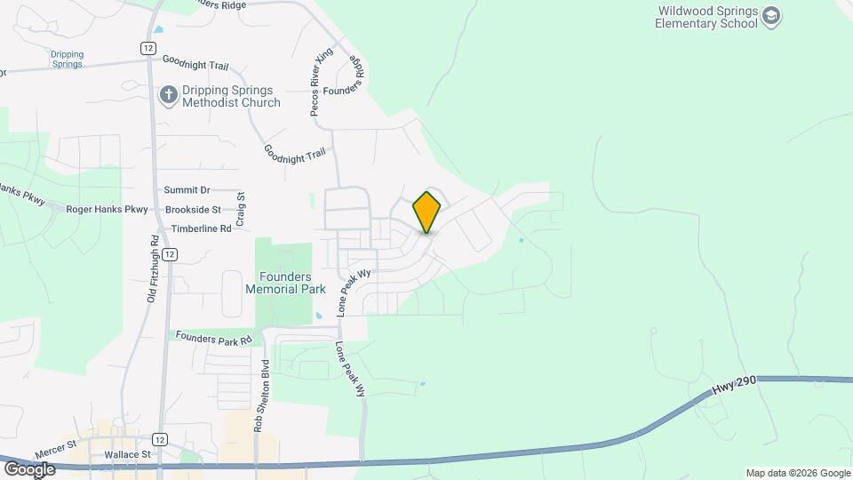 1021 Lone Peak Wy Map and Location Details