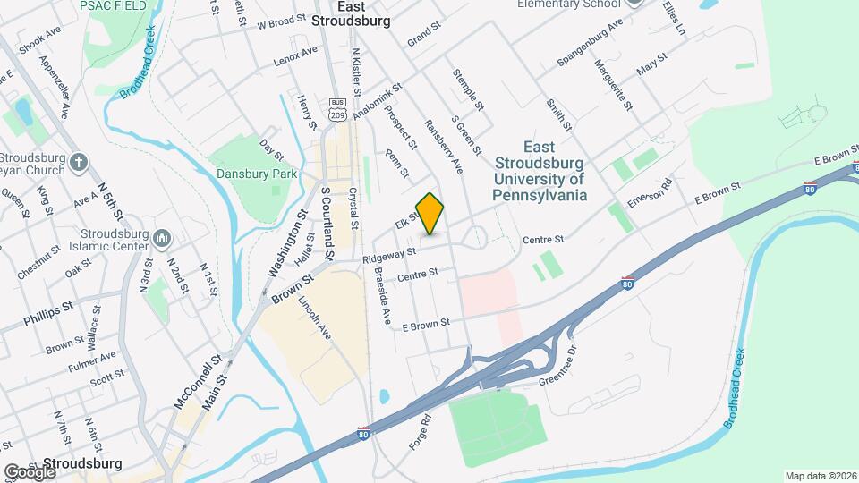 130 Ridgeway St Map and Location Details