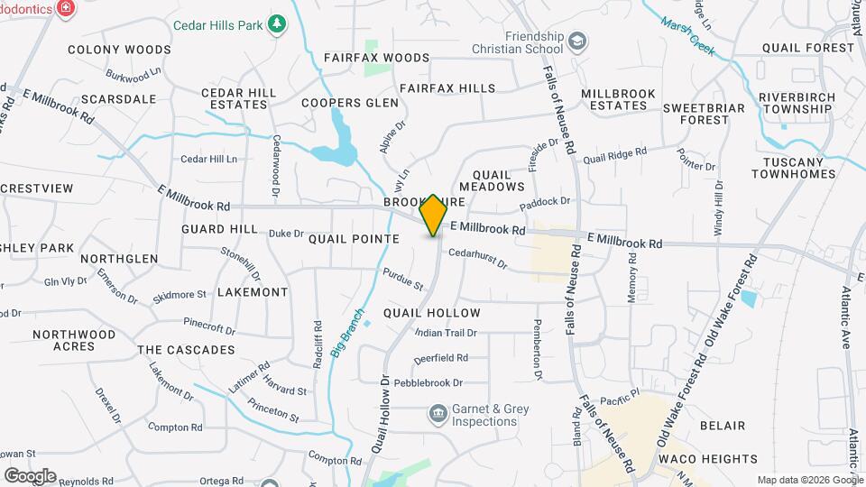 5025 Quail Hollow Dr Map and Location Details