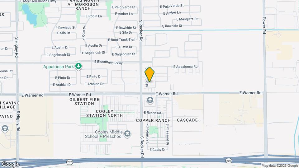 4054 E Amoroso Dr Map and Location Details