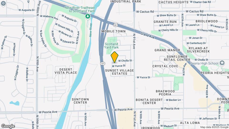 9260 W Yucca St Map and Location Details