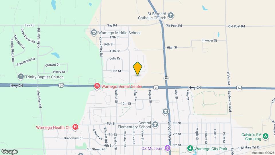 1013 14th St Map and Location Details