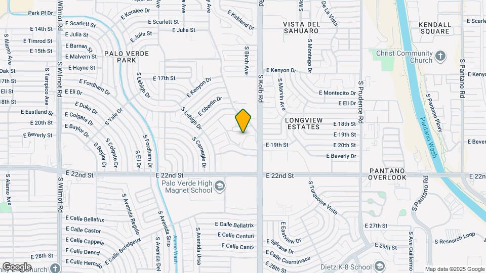 838 S Langley Ave Map and Location Details