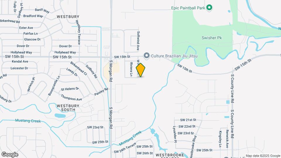 1738 W Palm Pl Map and Location Details