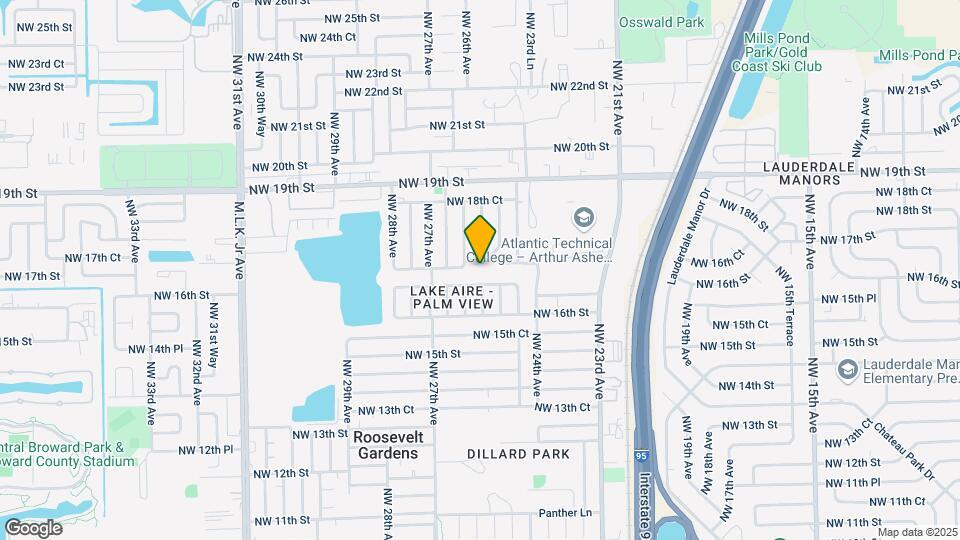 2530 NW 17th St Map and Location Details