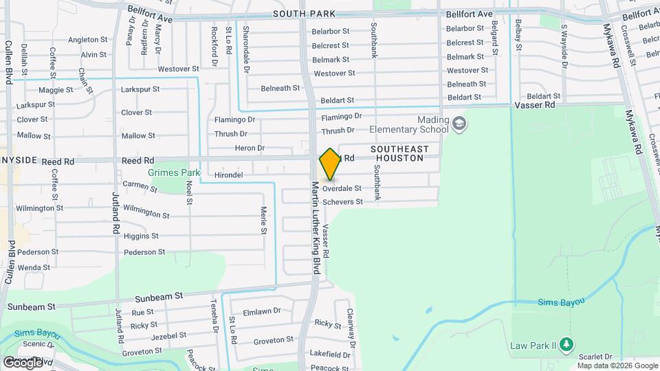 5715 Hirondel Map and Location Details